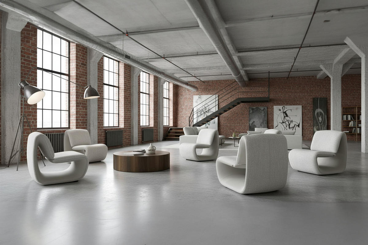 LOUNGESESSEL HAZEL Grau Kunstleder, Webstoff - Schwarz/Grau, Kunststoff/Textil (67/79/89cm) - KAWOLA