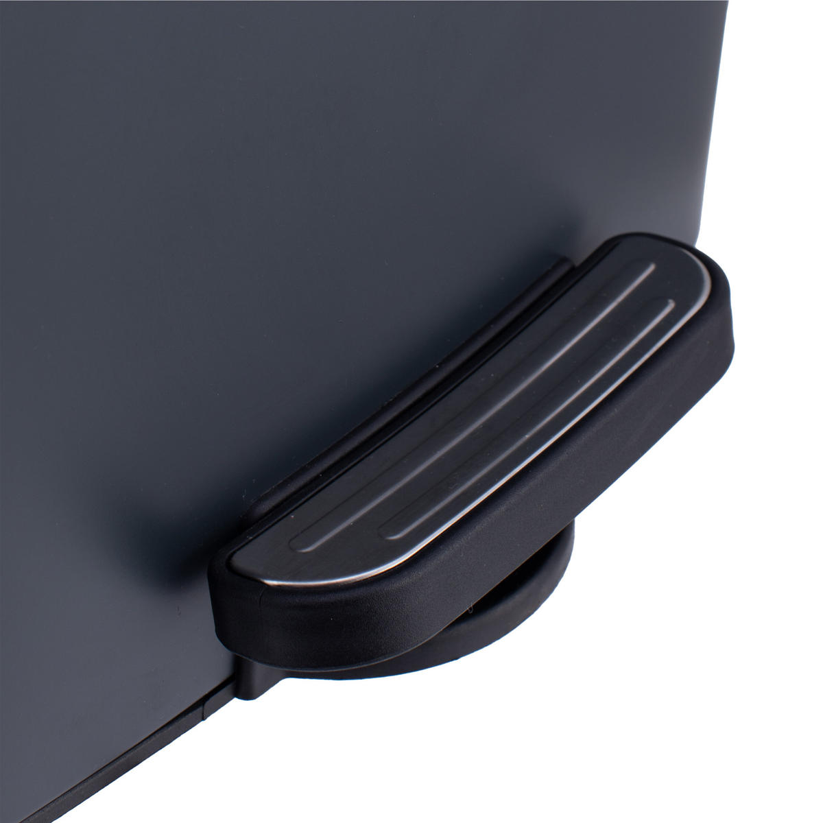 MÜLLEIMER - Grau, Kunststoff/Metall (29/40/34cm) - Relaxdays