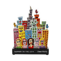 DEKOFIGUR Rizzi Summer in the City, Porzellan - Multicolor, Keramik (6/22.5/17cm) - Goebel