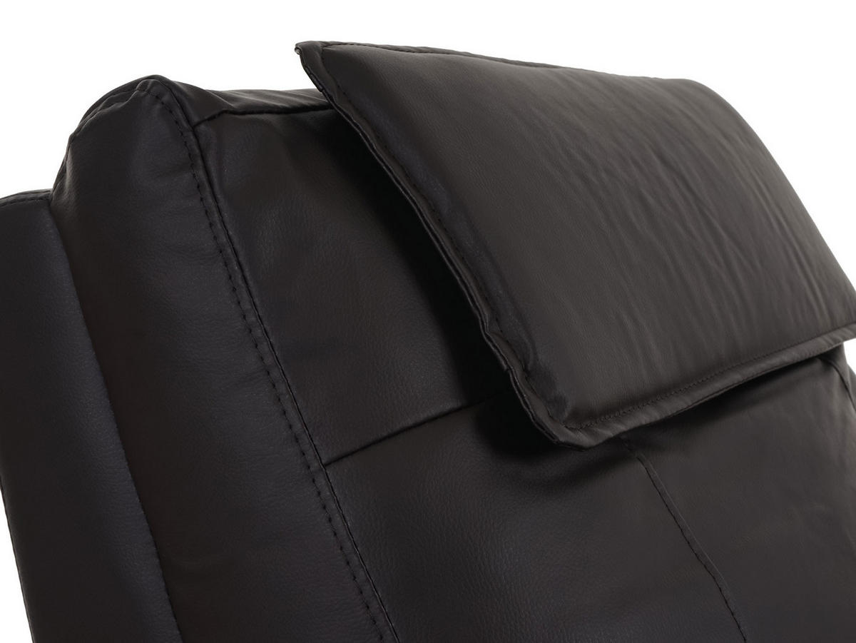 RELAXSESSEL Kastanienbraun - Rotbraun, Textil (76/99/96cm) - MCW