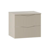 WASCHTISCHUNTERSCHRANK 60.6cm Tao Kaschmir - Beige, Holzwerkstoff (60.6/52.2/46.5cm) - Petits-meubles