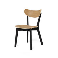HOLZSTUHL Krel 2er-Set Eiche Natur - Eichefarben, Holz (45/79.5/55cm) - Pillovely