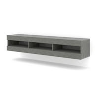 TV LOWBOARD Matera Grau 160/32/35 - Grau, Holzwerkstoff (160/32/35cm) - RAUMHIRSCH FURNITURE