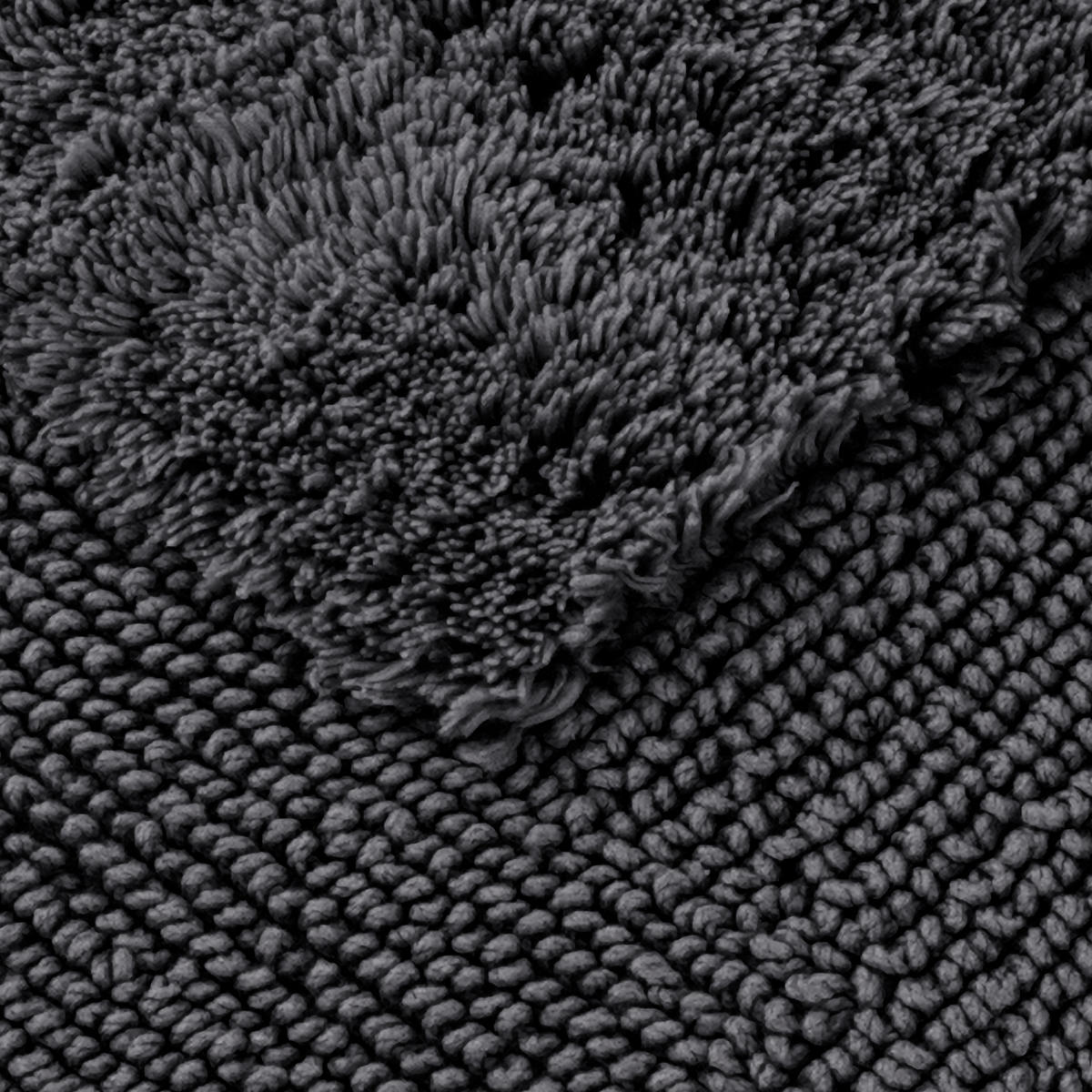 BADEMATTE DOUBLEFACE - Graphitfarben, Textil (60/100cm) - MÖVE