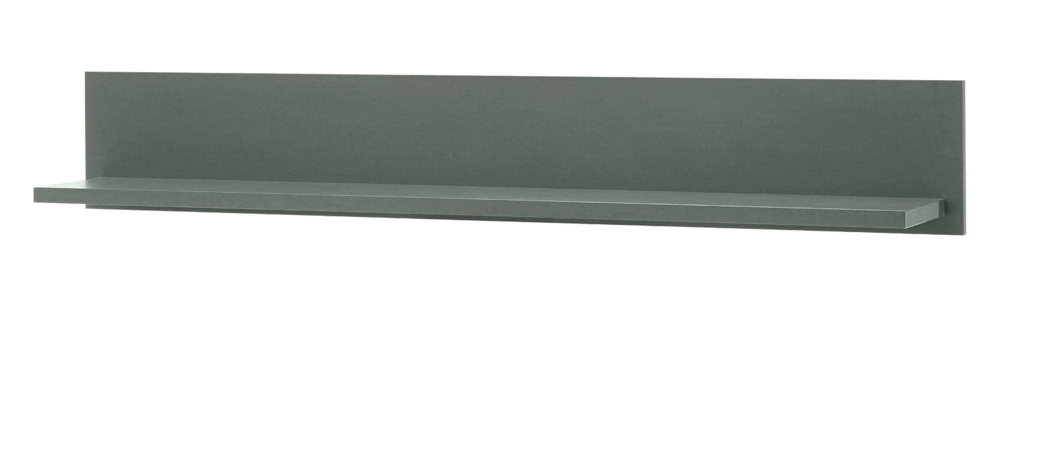 WANDBOARD grün 130 x 20 cm, Wandregal im Landhaus-Stil - Grün, Holzwerkstoff (130/20/20cm) - Furn.Design