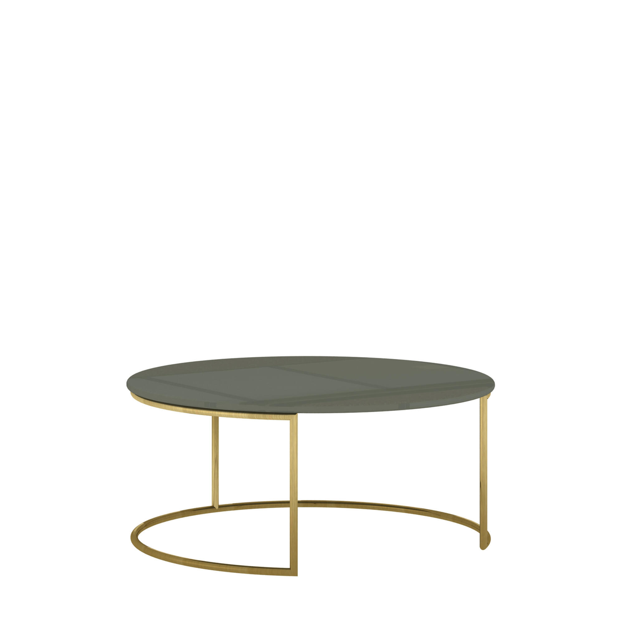 Furnlux Couchtisch Grün 80x35x80 cm