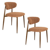ESSZIMMERSTUHL Noor Terracotta - 2 er Set - Terracotta, Kunststoff (51/77.5/53cm) - Housecraft Living