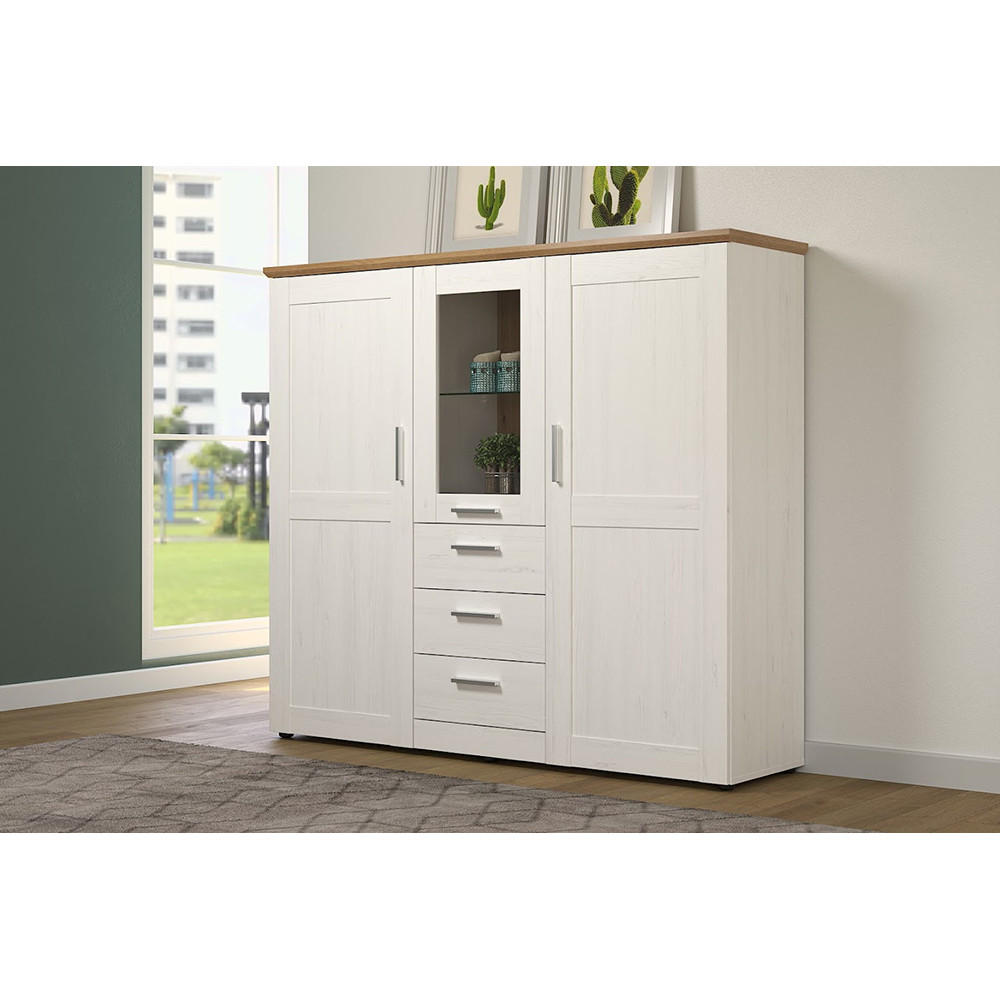 HIGHBOARD Shade Pinienfarben - Pinienfarben, Holzwerkstoff (159/140/41cm) - Trendteam