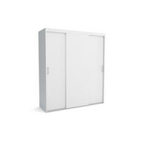 KLEIDERSCHRANK MAT A Weiß 240x60x205 cm - Weiß, Holzwerkstoff (240/205/60cm) - FURNLUX