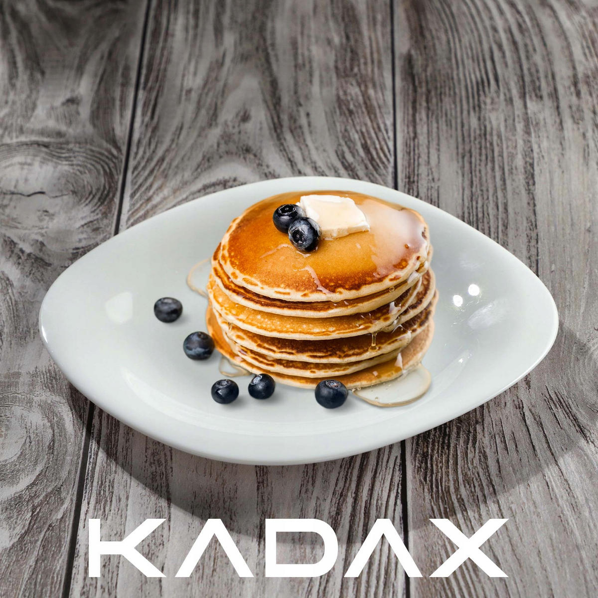 KADAX Dessertteller 21cm Kuchenteller 3 Stk - Weiß, Glas (21.5/1.7/20.2cm) - KADAX