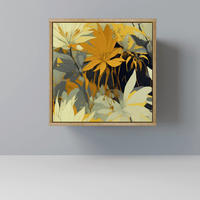 SIDEBOARD SUNKISSED LILY, Eichefarben, 57,5x42x57,5 cm, Ohne Füße - Eichefarben/Multicolor, Holzwerkstoff (57.5/57.5/42cm) - SpaceRebels