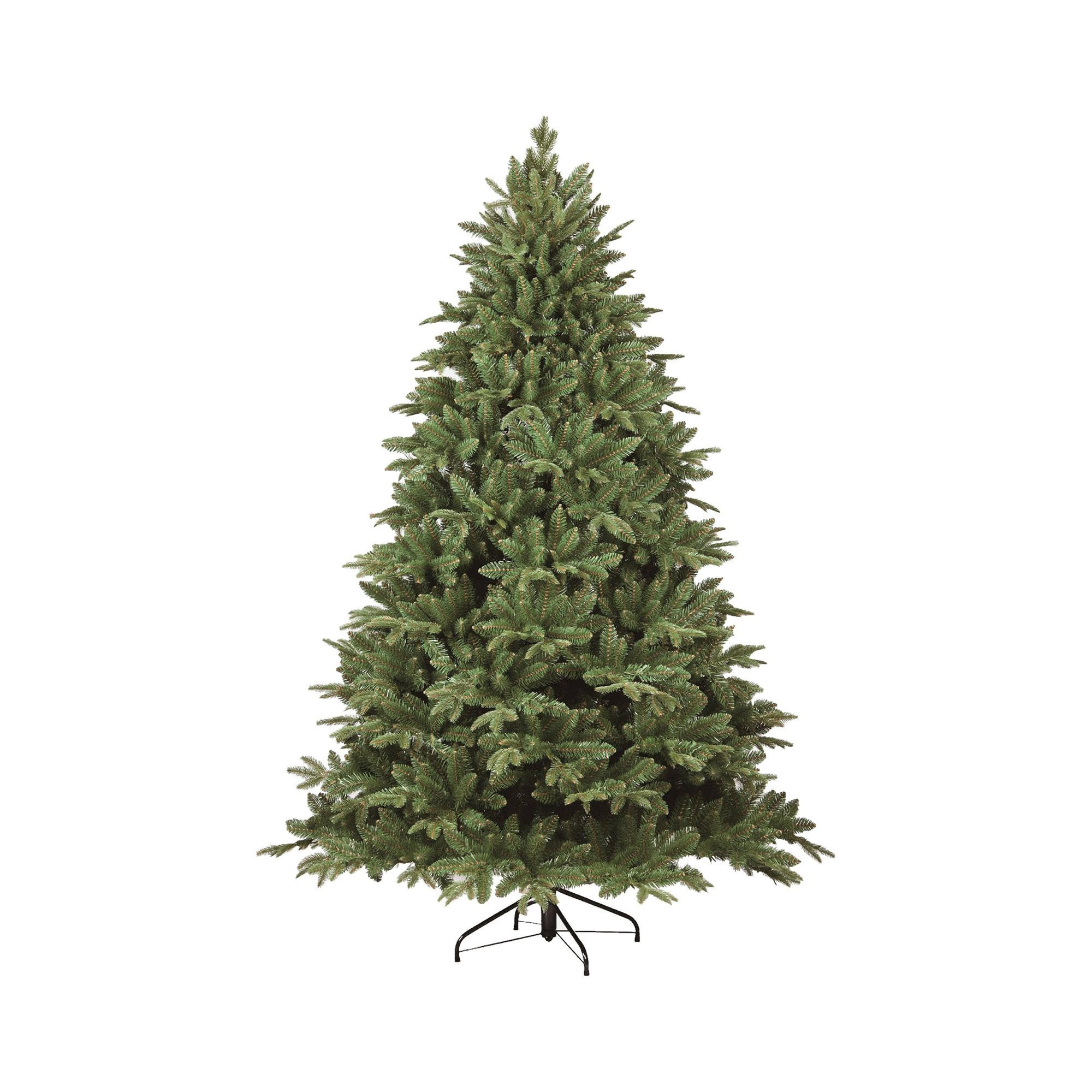 WEIHNACHTSBAUM Kunststoff Grün 109x109h150 cm - Grün, Kunststoff (150cm) - DMORA