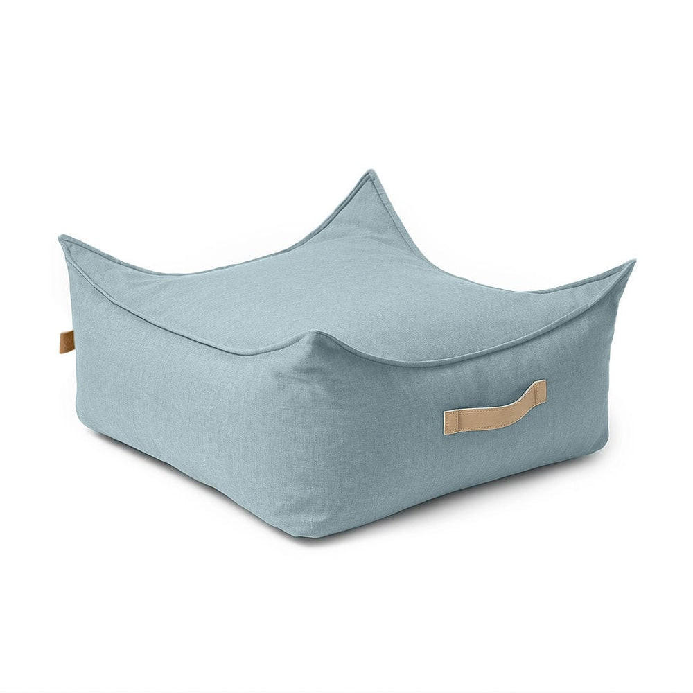 SITZPOUF Outzy für Kinder, Quadratisch, Blau - Blau, Textil (60/60/60cm) - MeowBaby