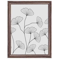 BILDERRAHMEN Ilo Holzrahmen 15x20 cm, D'BRAUN, Ginko - Dunkelbraun, Holzwerkstoff (22/17cm) - walther design