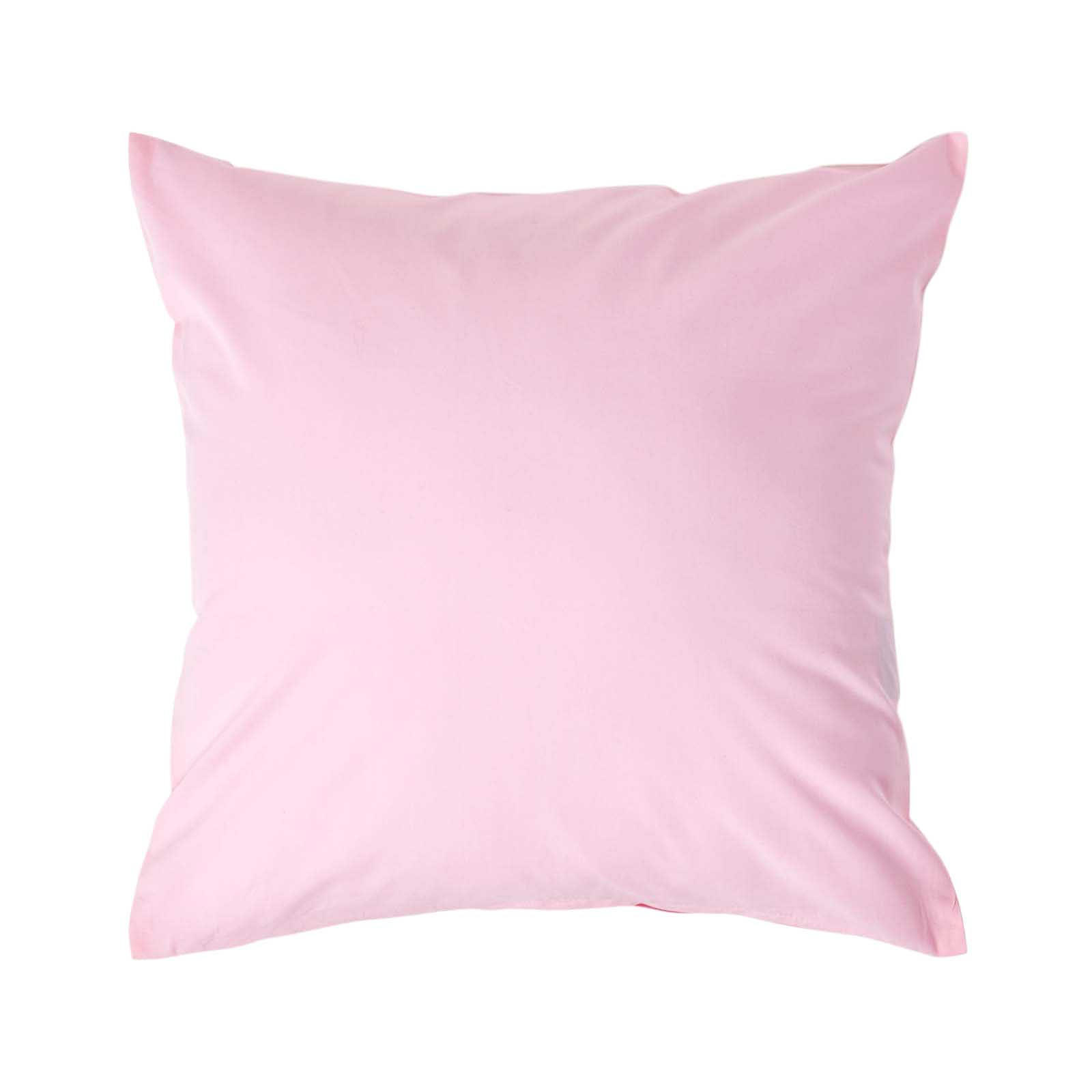 Homescapes Kissenbezug Rosa 40x40 cm