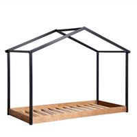 KINDERBETT Vitta Zweifarbig 210 cm x 162 cm - Multicolor, Holzwerkstoff