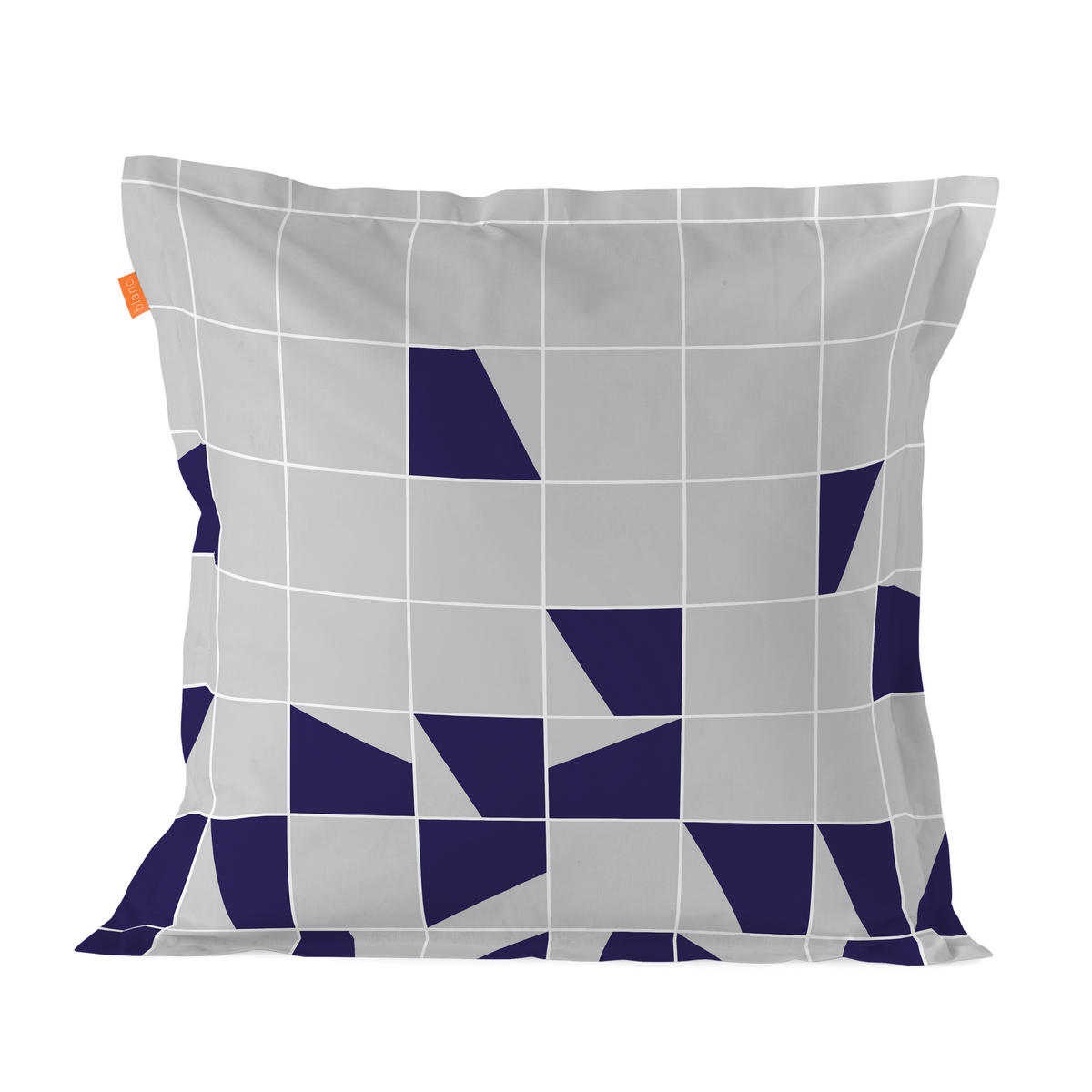 KISSENBEZUG structure 80x80 cm mehrfarbig - Multicolor, Textil (80/80cm) - Happy Friday