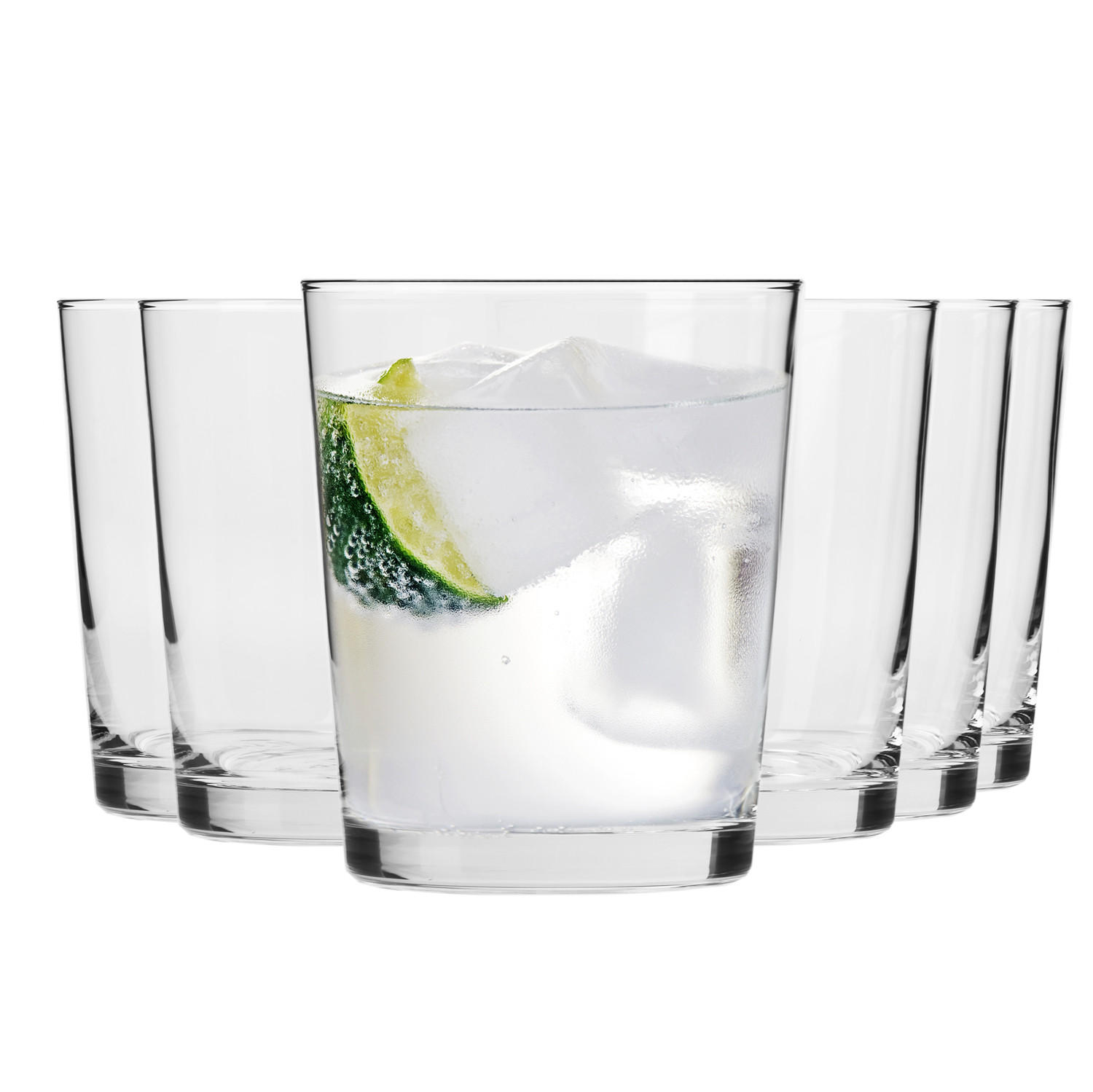 WASSERGLÄSER, 6er-Set, 250 ML - Transparent, Glas (0.3L) - Krosno Glass