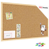 PINNWAND mit Naturholzrahmen 80x50cm - Braun, Holz (80/50/1.5cm) - ALLboards