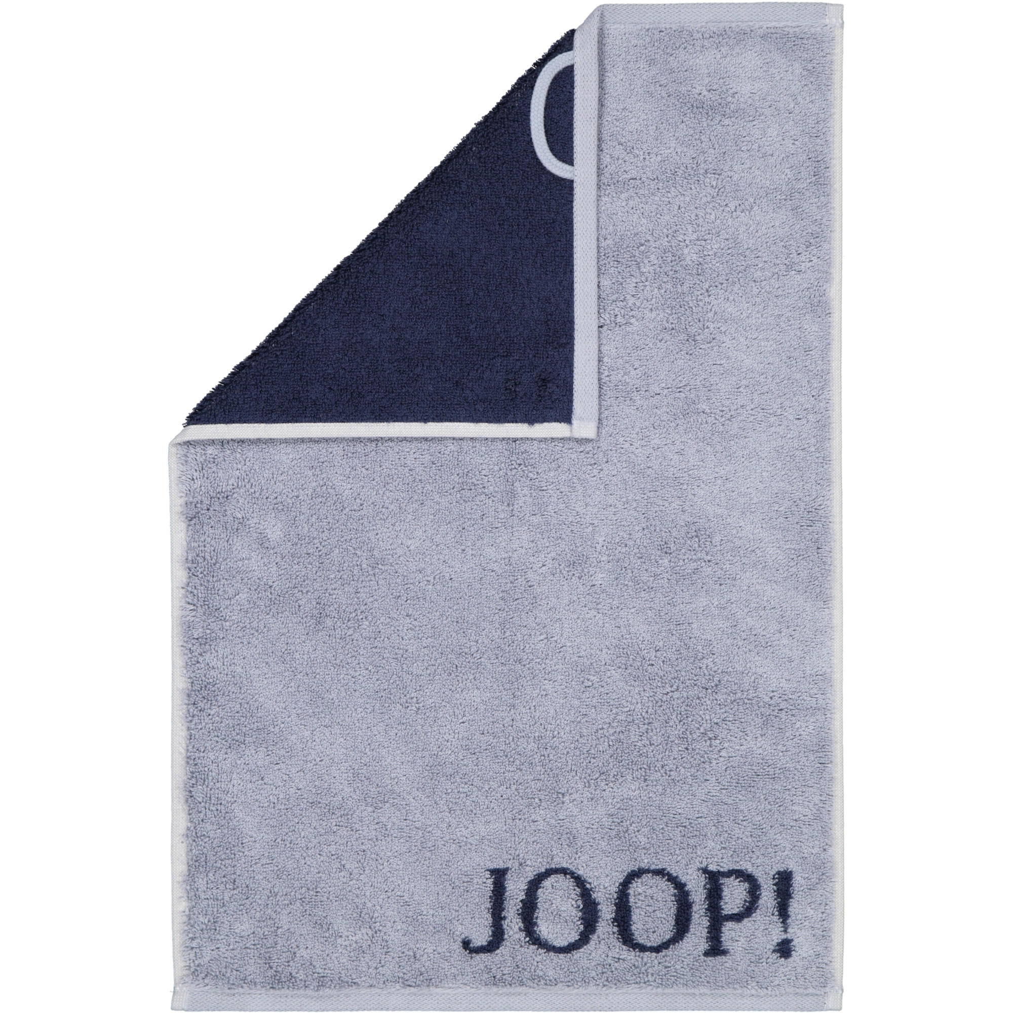 HANDTÜCHER CLASSIC DOUBLEFACE 1600 DENIM - 19 - Blau, Textil (30/50cm) - Joop!