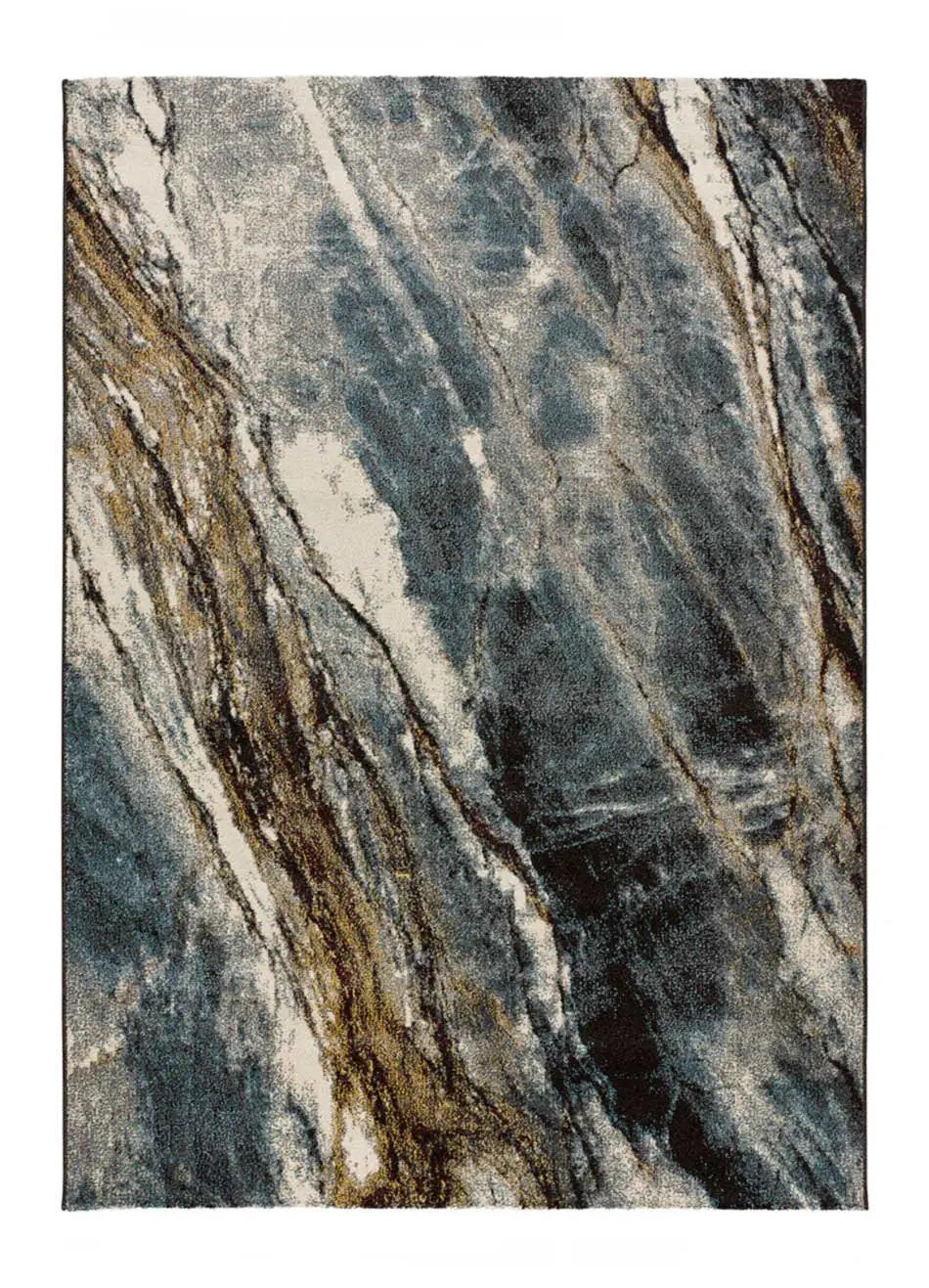 Atticgo Webteppich Grau 140x200 cm