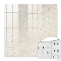 SCHLÜSSELBOX Weiß 30x30 cm – Türöffnung nach rechts - Beige Eleganz - Beige, Metall (30/30/5cm) - TULUP