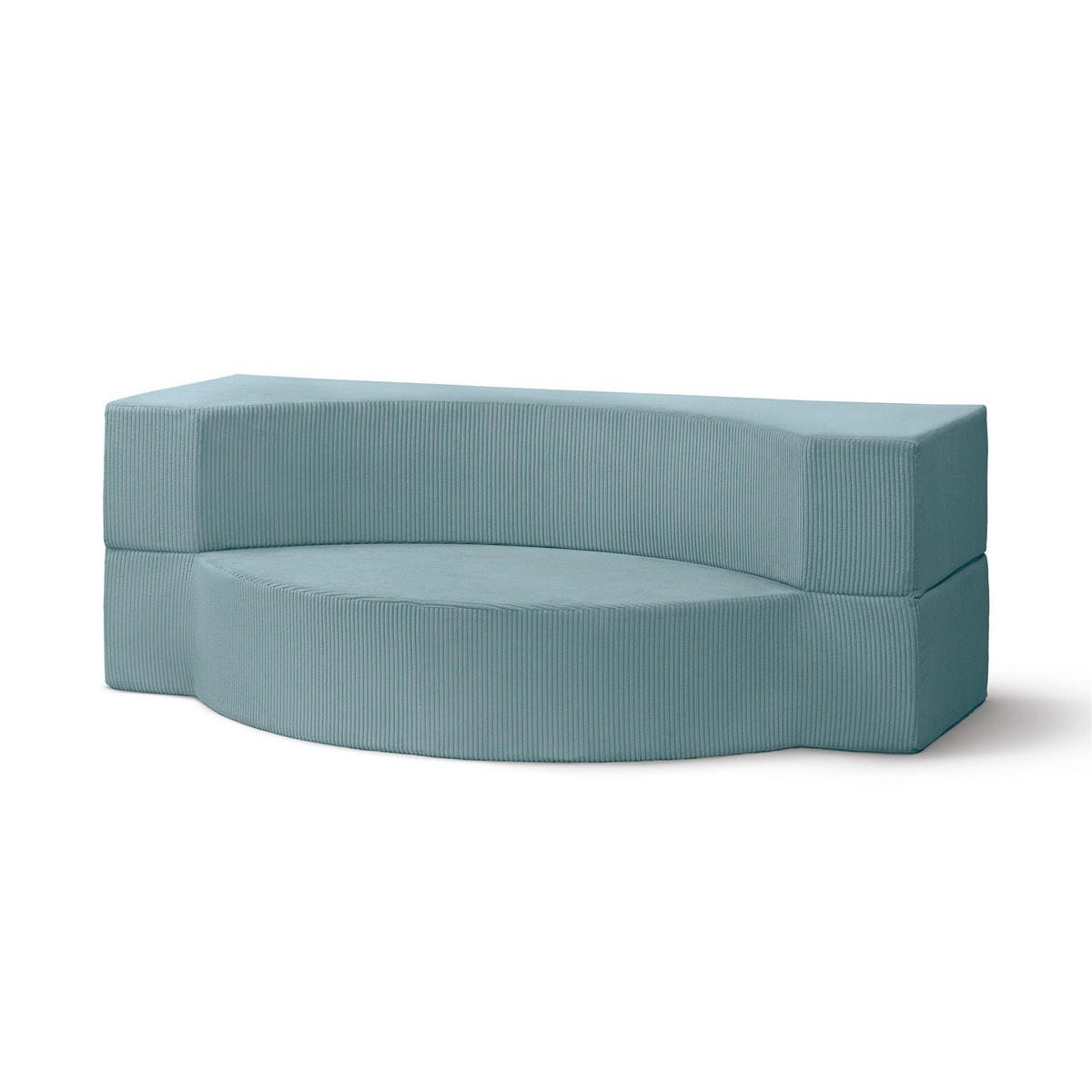 SOFA Lunaria Mintgrün - Mintgrün, Textil (200/70/100cm) - Pillovely