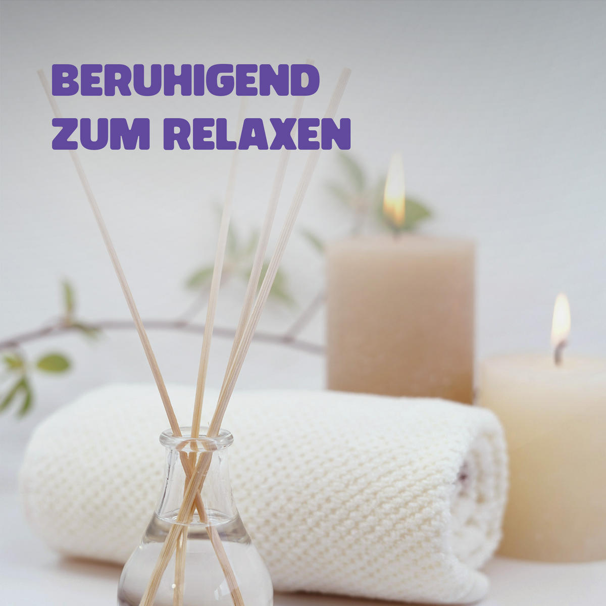 STUMPENKERZEN 4er Pack "Lila", Größe Ø7cm x Höhe: 16 cm - Lila, Naturmaterialien (7/16cm) - Bestlivings