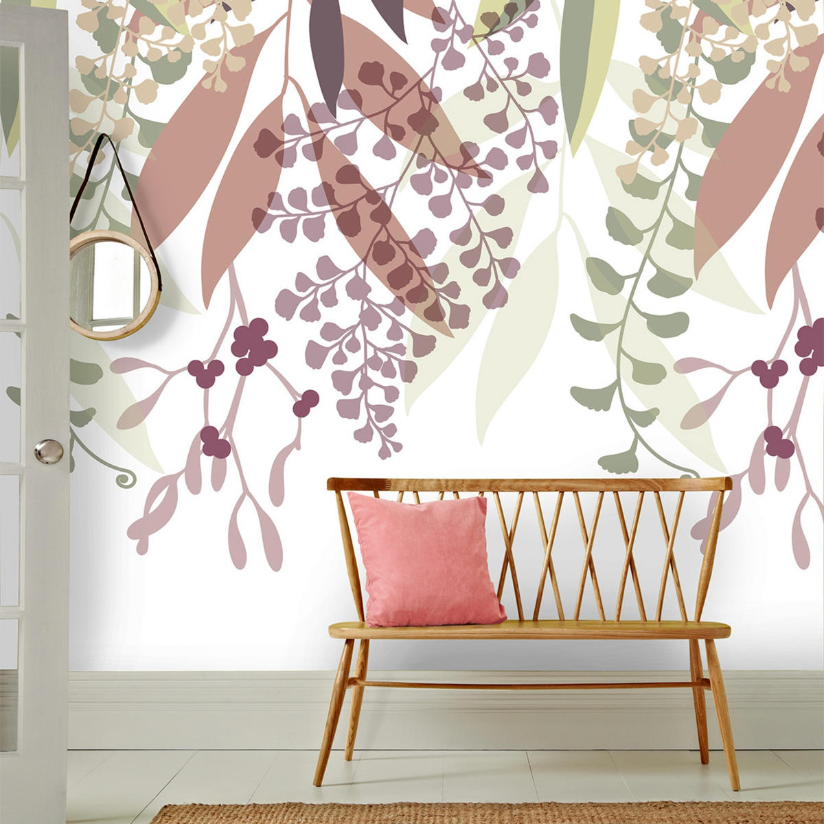 FOTOTAPETE Casandra 280x159cm - Multicolor, Papier/Kunststoff (159/1cm) - Art for the Home