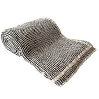 DECKE. 140x220 cm. Grau - Grau, Textil (140/220cm) - SOWL