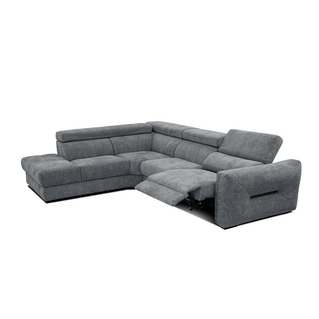 Thumbnail - Courtois Laville Ecksofa, Grau, Textil, L-Form, Ottomane links,L-Form, 298x239 cm, Wohnzimmer, Sofas & Couches, Wohnland...