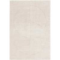 TEPPICH Tacoma Cream 120x170 cm - Creme, Kunststoff/Textil (120/170cm) - benuta Nest