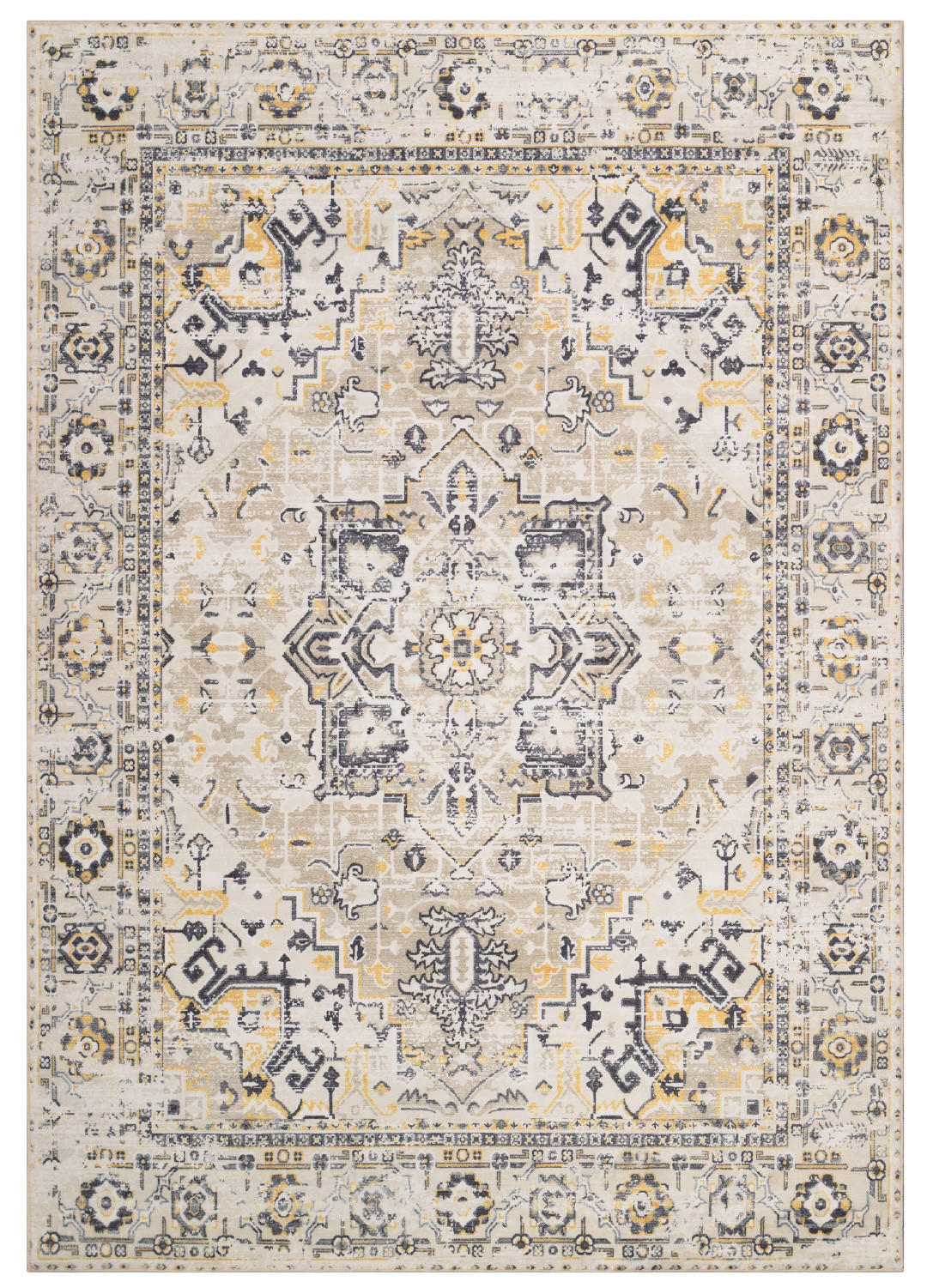 TEPPICH ASH Beige 160/230 cm - Beige, Textil (160/230cm) - Tapiso