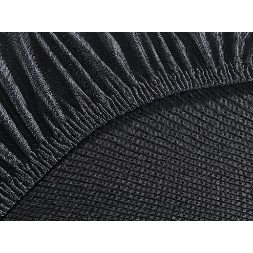 Thumbnail - Carpe Sonno Mikrofaser-Spannbettlaken, Schwarz, Textil, Uni, Füllung: Polyester, Rechteckig, 200x200 cm, Oeko-Tex® Made ...