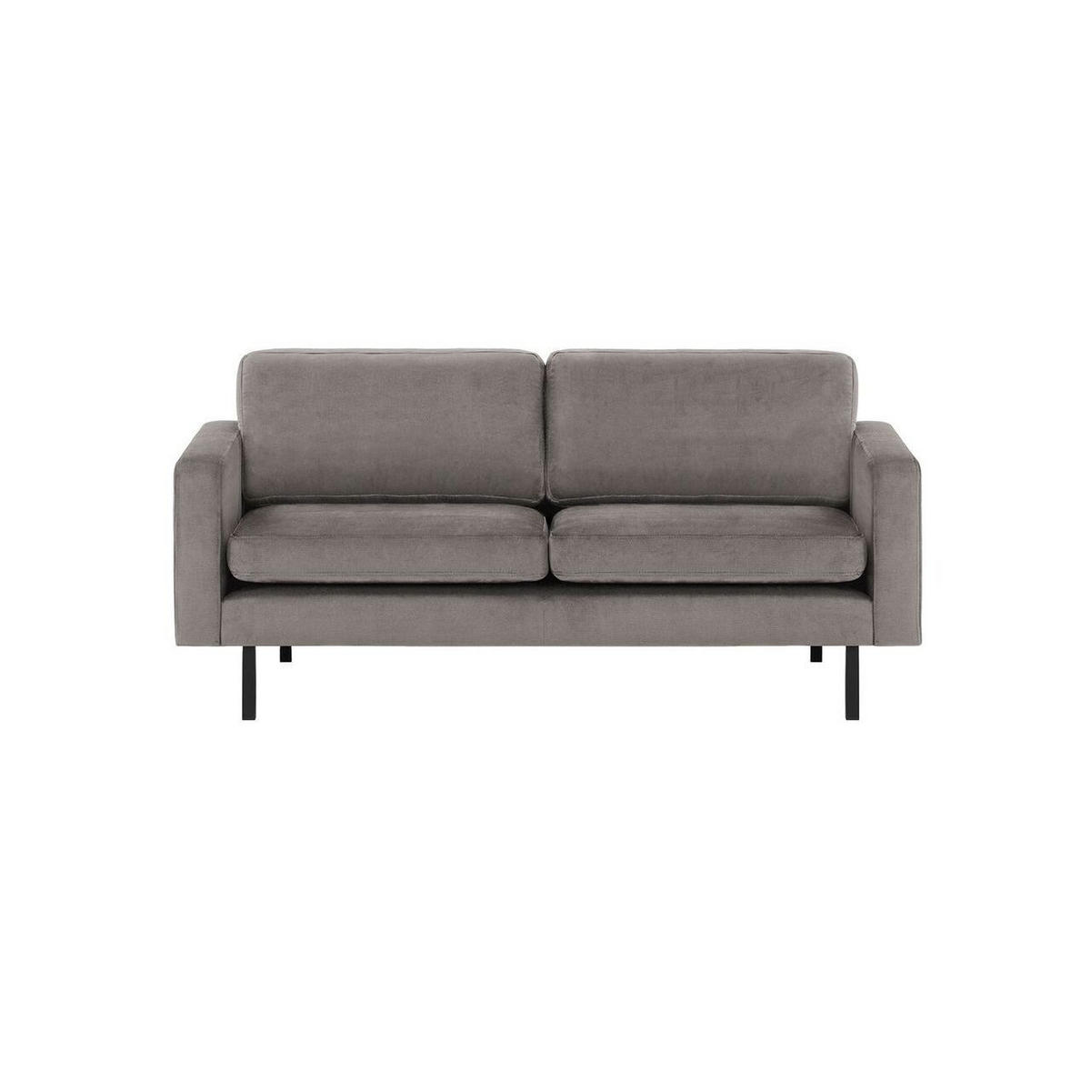 2,5-PERSONEN-SOFA Lioni-Kronos 15 - Graubraun, Holz/Textil (182/84/94cm)