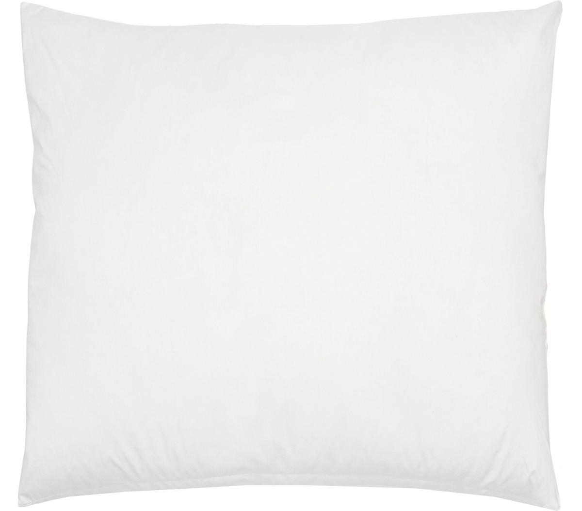 KISSEN, 80x80 cm, 65% Polyester, 35% Baumwolle, Weiß - Weiß, Textil (80/80cm) - Zollner