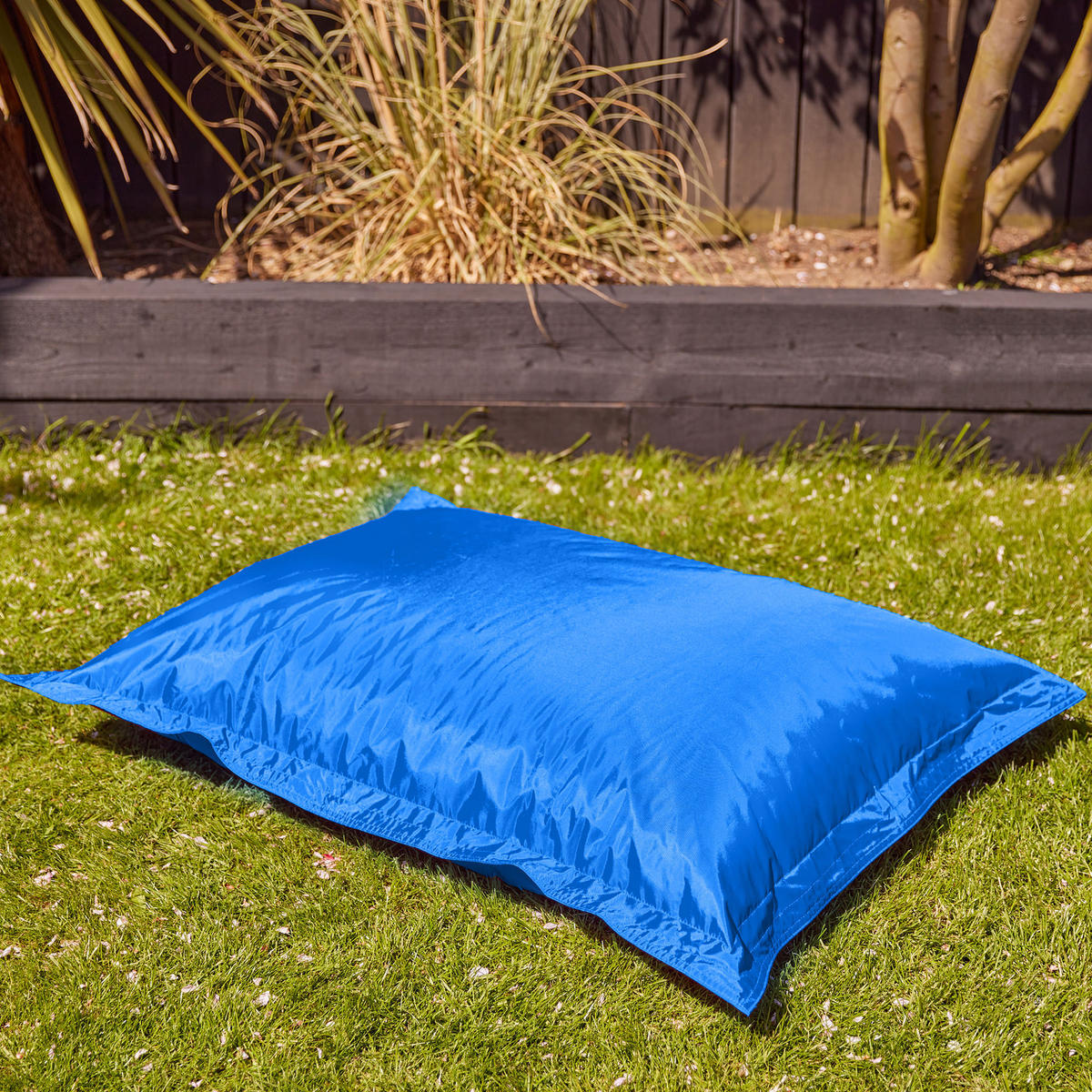OUTDOORSITZSACK für Kinder - Blau, Kunststoff (100/20/125cm) - Veeva