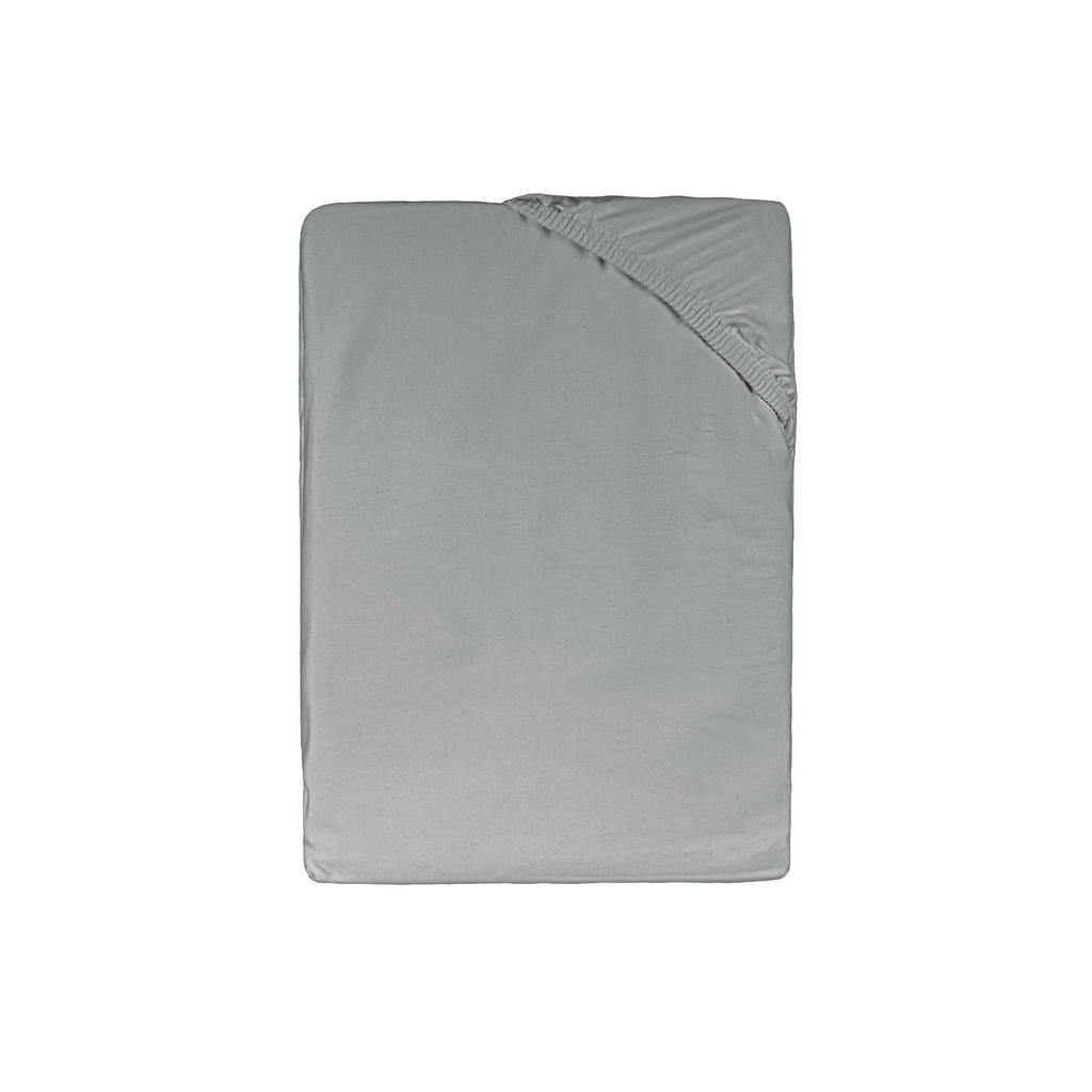 Thumbnail - beties Heimtextil Spannbettlaken, Grau, Textil, Uni, Rechteckig, 90x200 cm, Oeko-Tex® Standard 100, Schlaftextilien, Bet...