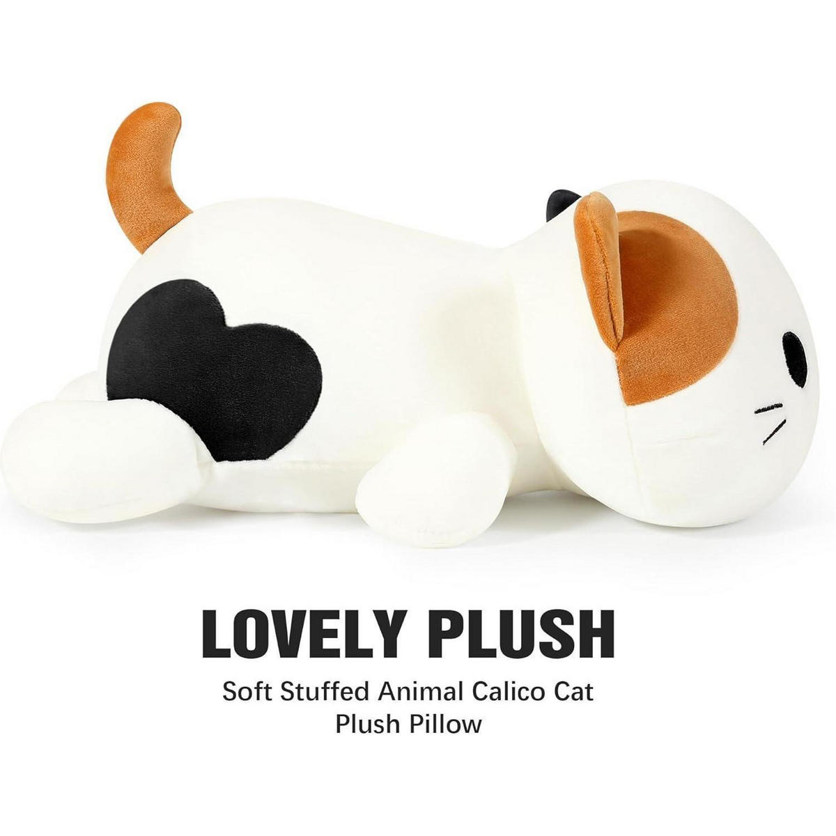PLÜSCHTIER Katze 30 cm Braun - Multicolor, Textil (20/30cm)