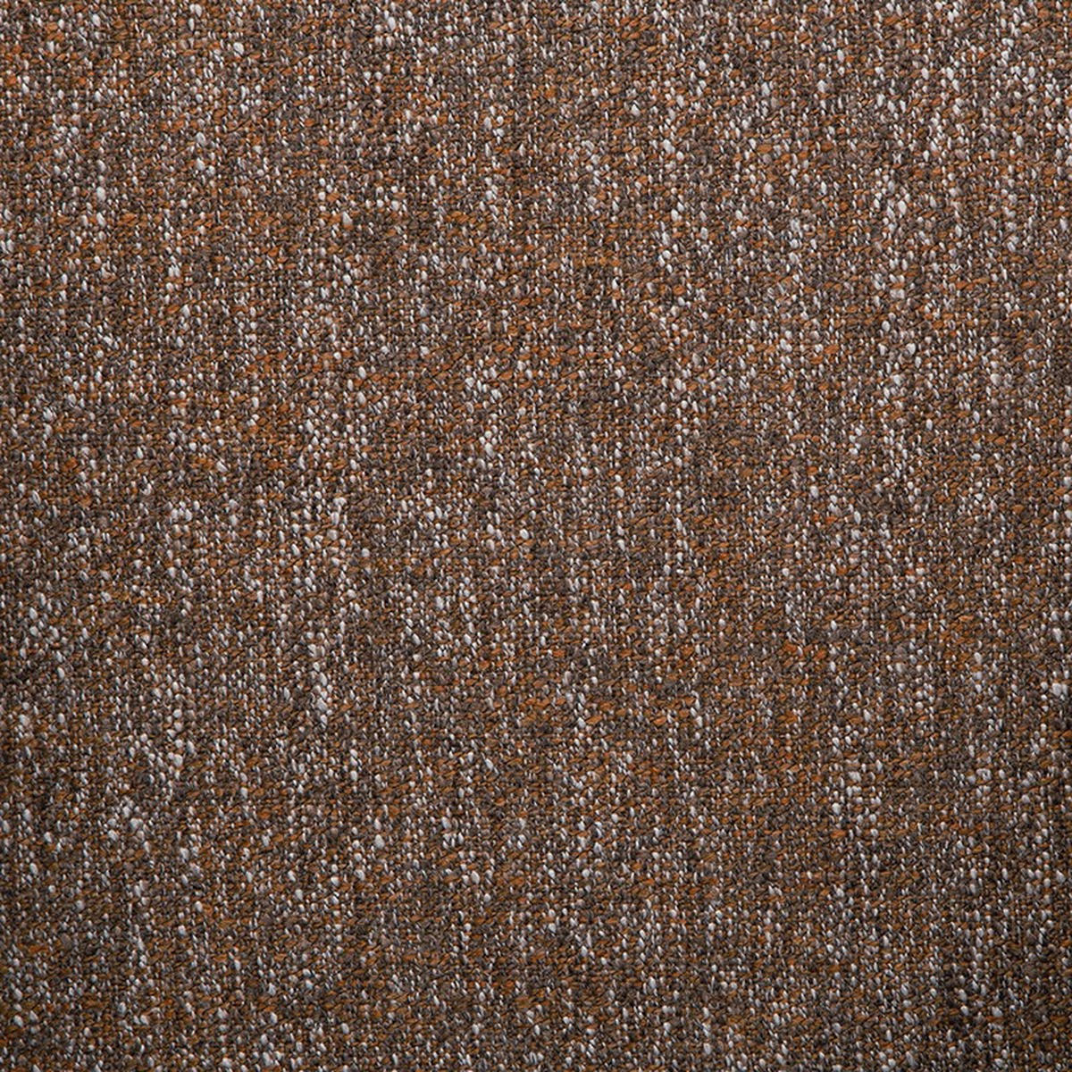 SADA 2 židlí z hnědé melírované látky, nohy s efektem ořechového dřeva, šířka 58 cm - LARA - hnědá, textil (60/79/58.5cm) - Calicosy