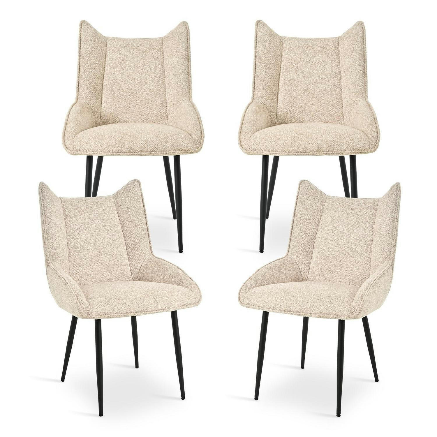 XXXLutz Esszimmerstühle Creme 49x88x61.5 cm