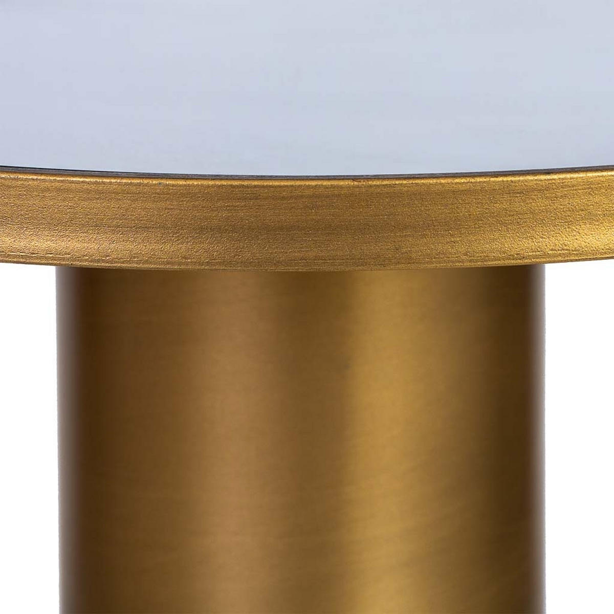 TISCH aus Metall, 46x45cm - Goldfarben, Metall (46/46/45cm) - Wanderlust