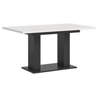 ESSTISCH weiß, grau, Küchentisch ausziehbar 150 - 190 cm - Weiß/Grau, Holzwerkstoff/Metall (150/90/76cm) - Inn.Furn