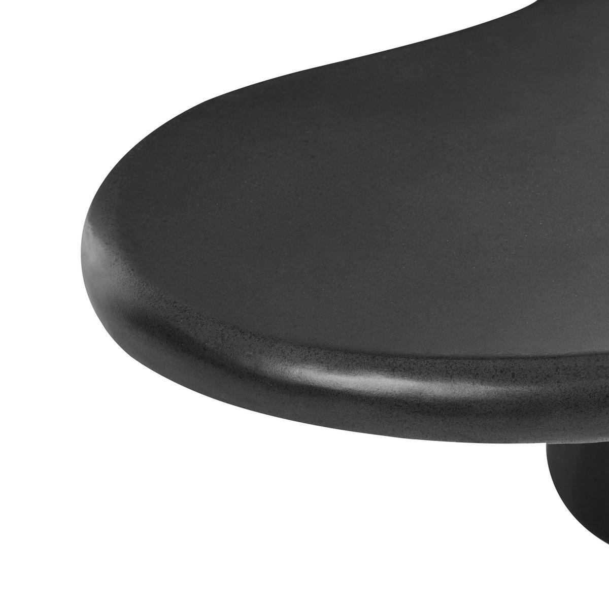 COUCHTISCH 57/120 cm Schwarz Conza - Schwarz, Keramik (57/120/34cm) - Beliani