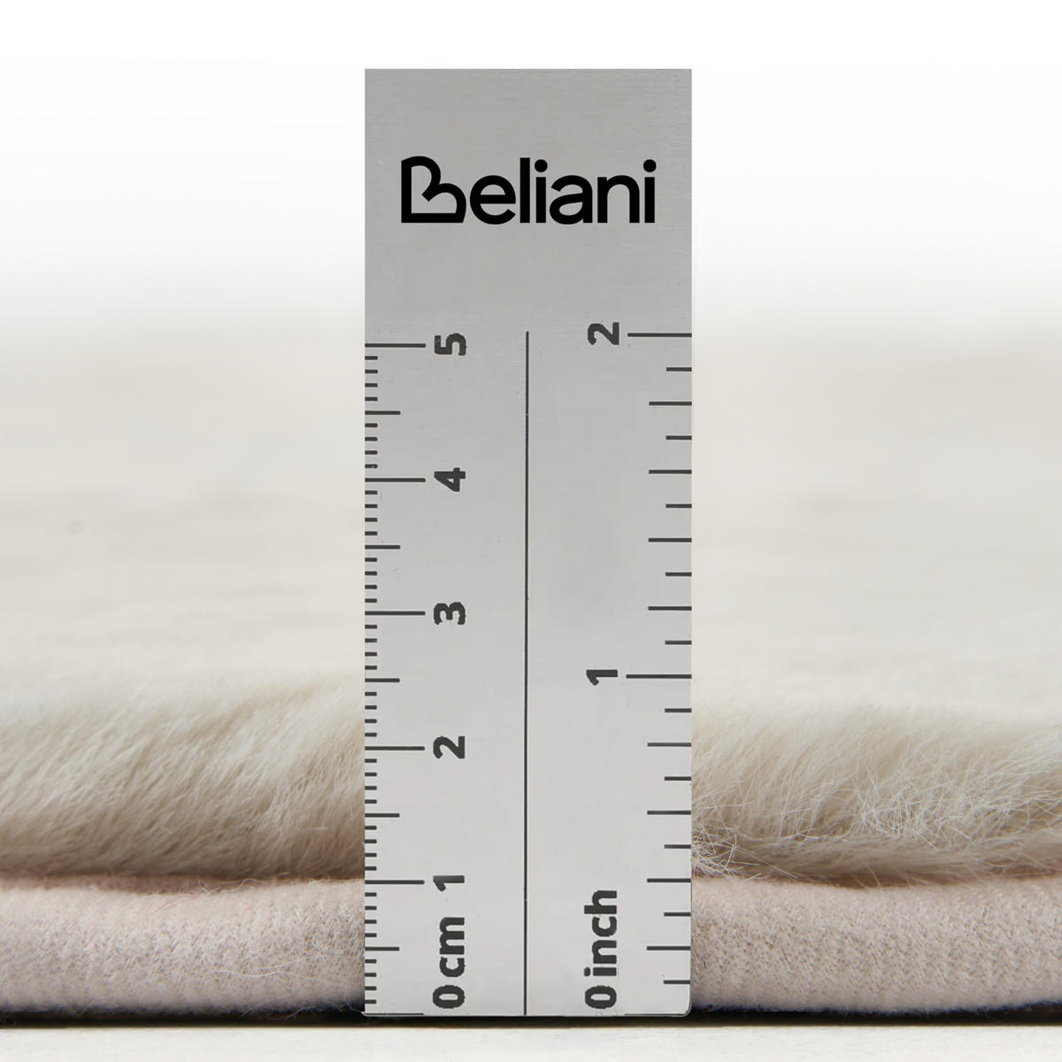 KOBEREC Světle béžový 80/120 cm Parson - béžová, plast (120/80cm) - Beliani