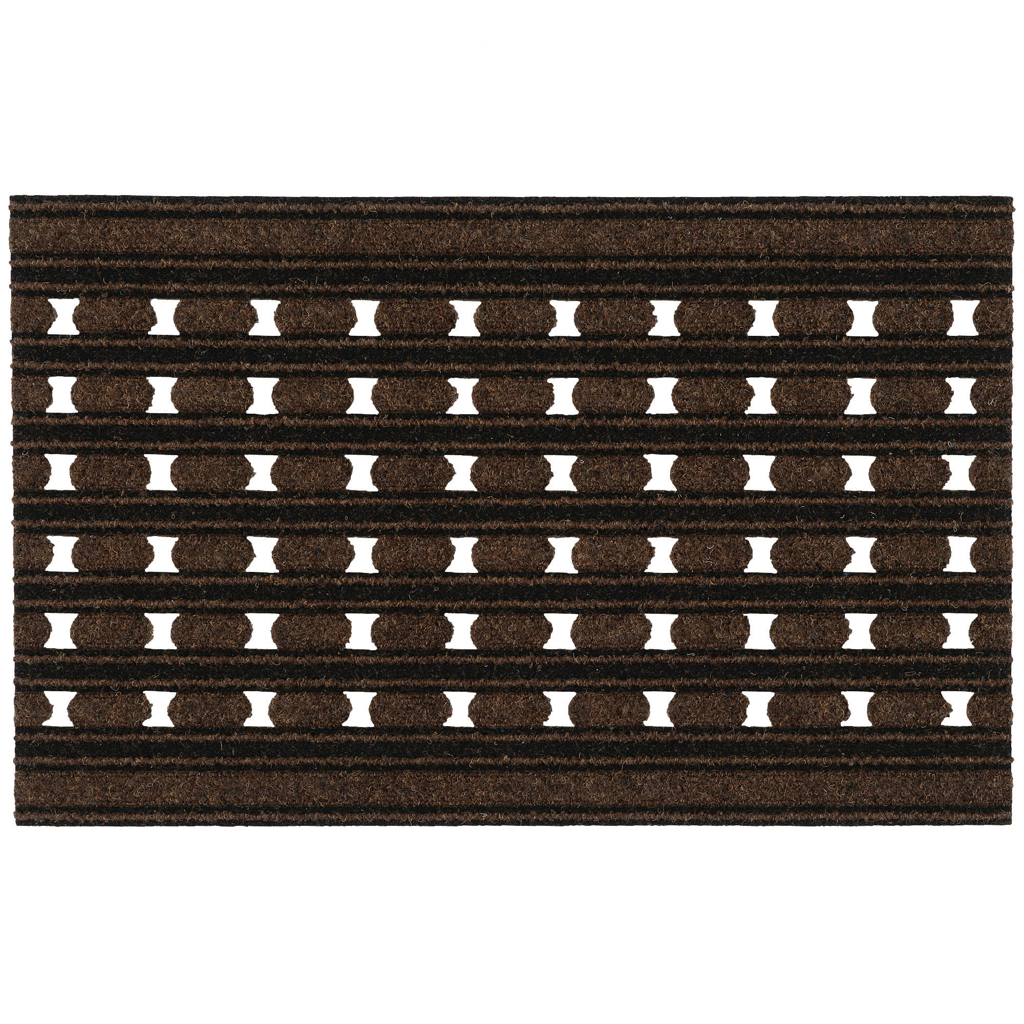 FUSSMATTE SAUBERLAUF CASA BASIC - Braun, Textil (40/60cm) - Pergamon