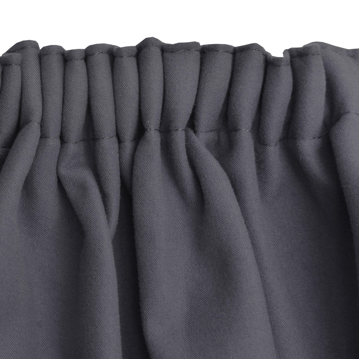 Thumbnail - Beautissu  Vorhang, Anthrazit, Textil, 140x245x1 cm, Wohntextilien, Gardinen & Vorhänge, Fertiggardinen, Fertiggardinen