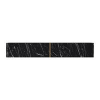 TV-HÄNGESCHRANK - 181.8 cm x 31.7 cm - Holz, Platte - Schwarz - DINOMA - Schwarz, Holz (181.8/30/31.7cm) - Vente-Unique