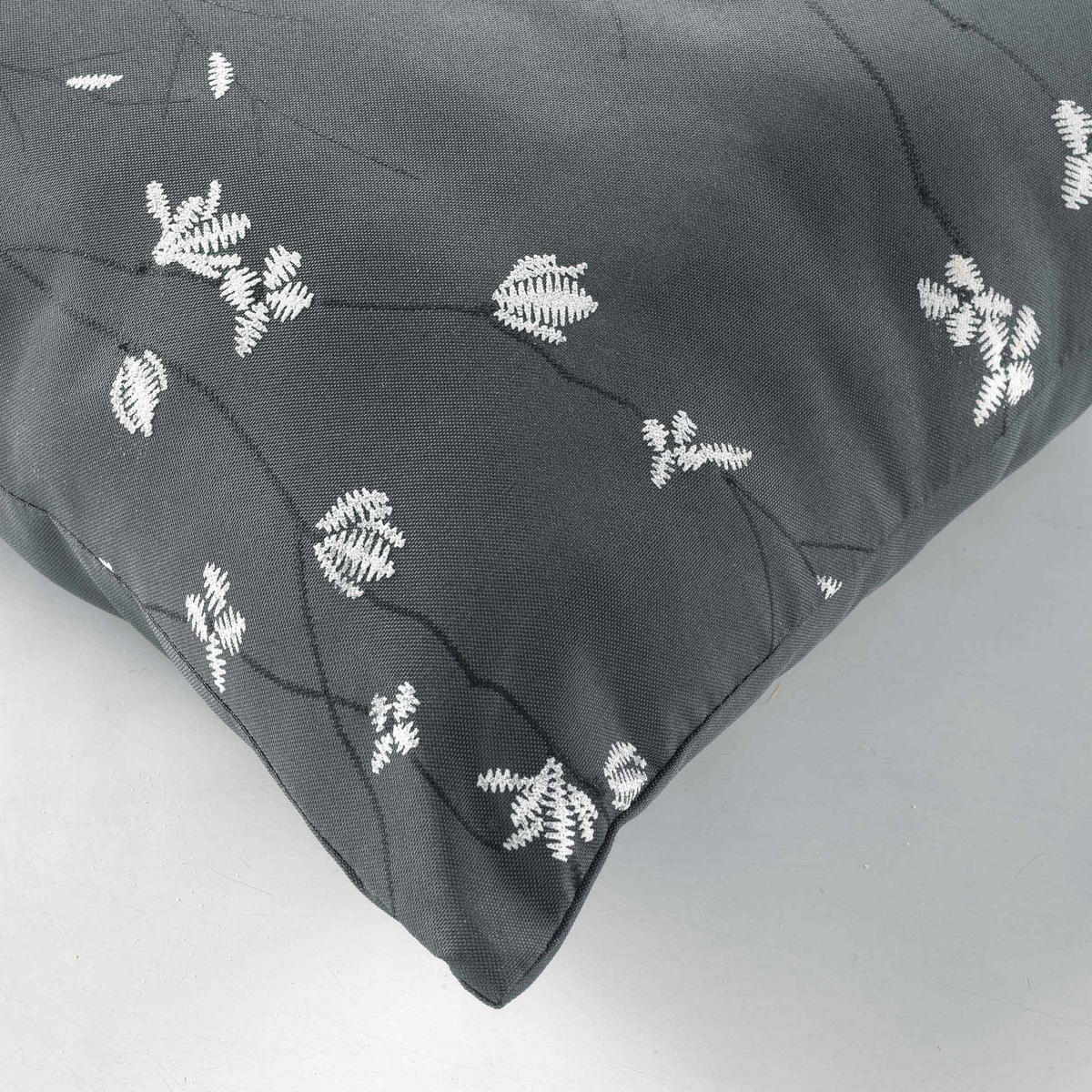 ZIERKISSEN Sakura 45/45 cm - Grau, Textil (45/45cm) - Douceur d´intérieur