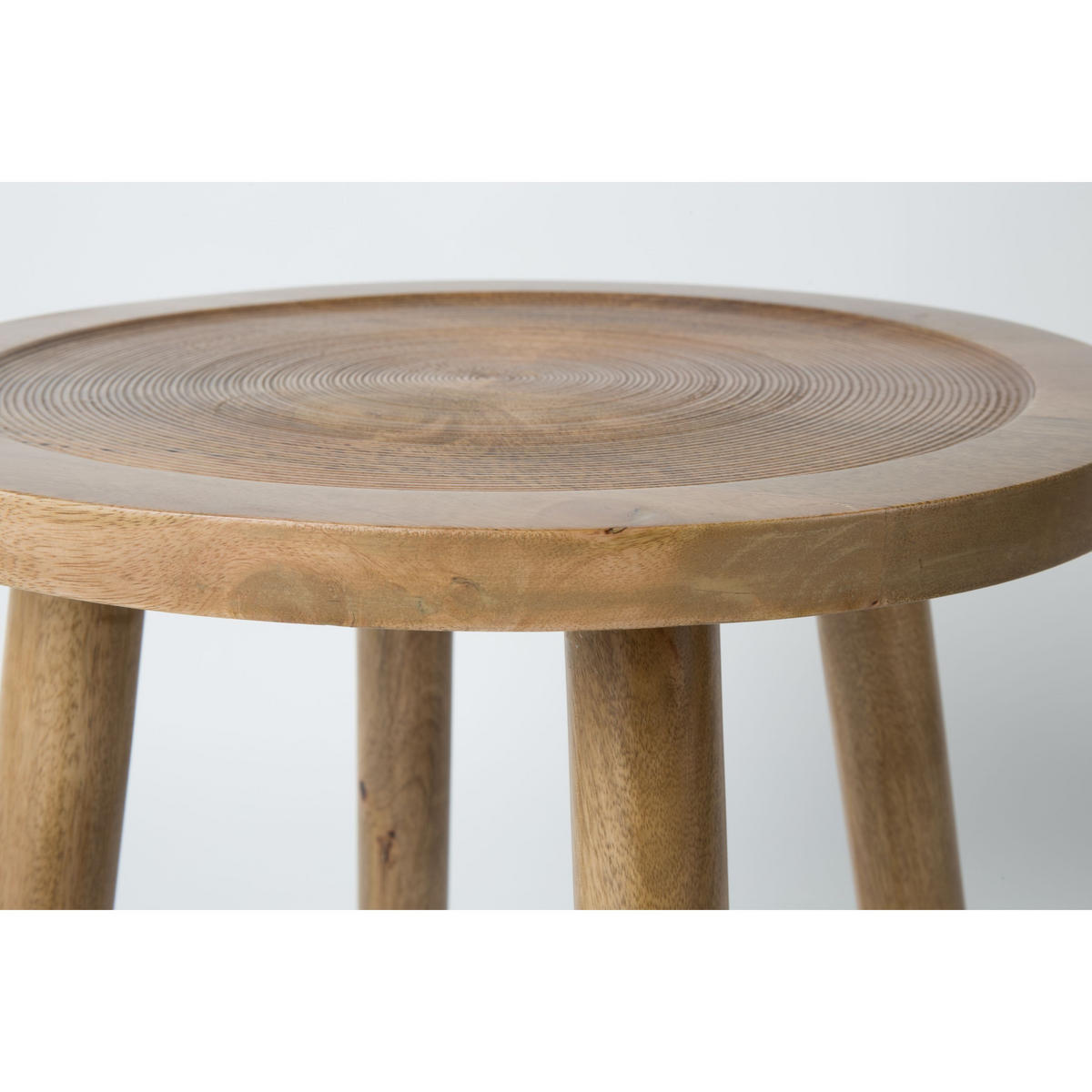 BEISTELLTISCH Dendron 43 cm - Braun, Holz (43/43/45cm) - Zuiver